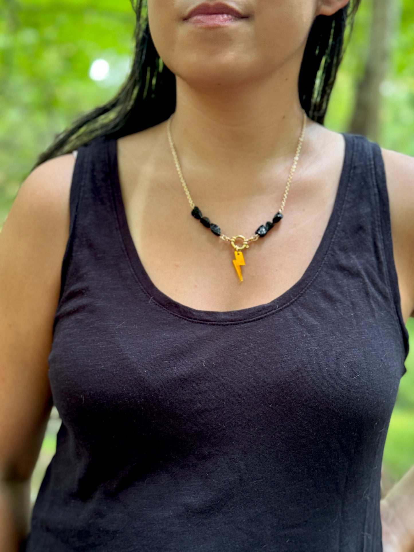 Black Tourmaline Necklace