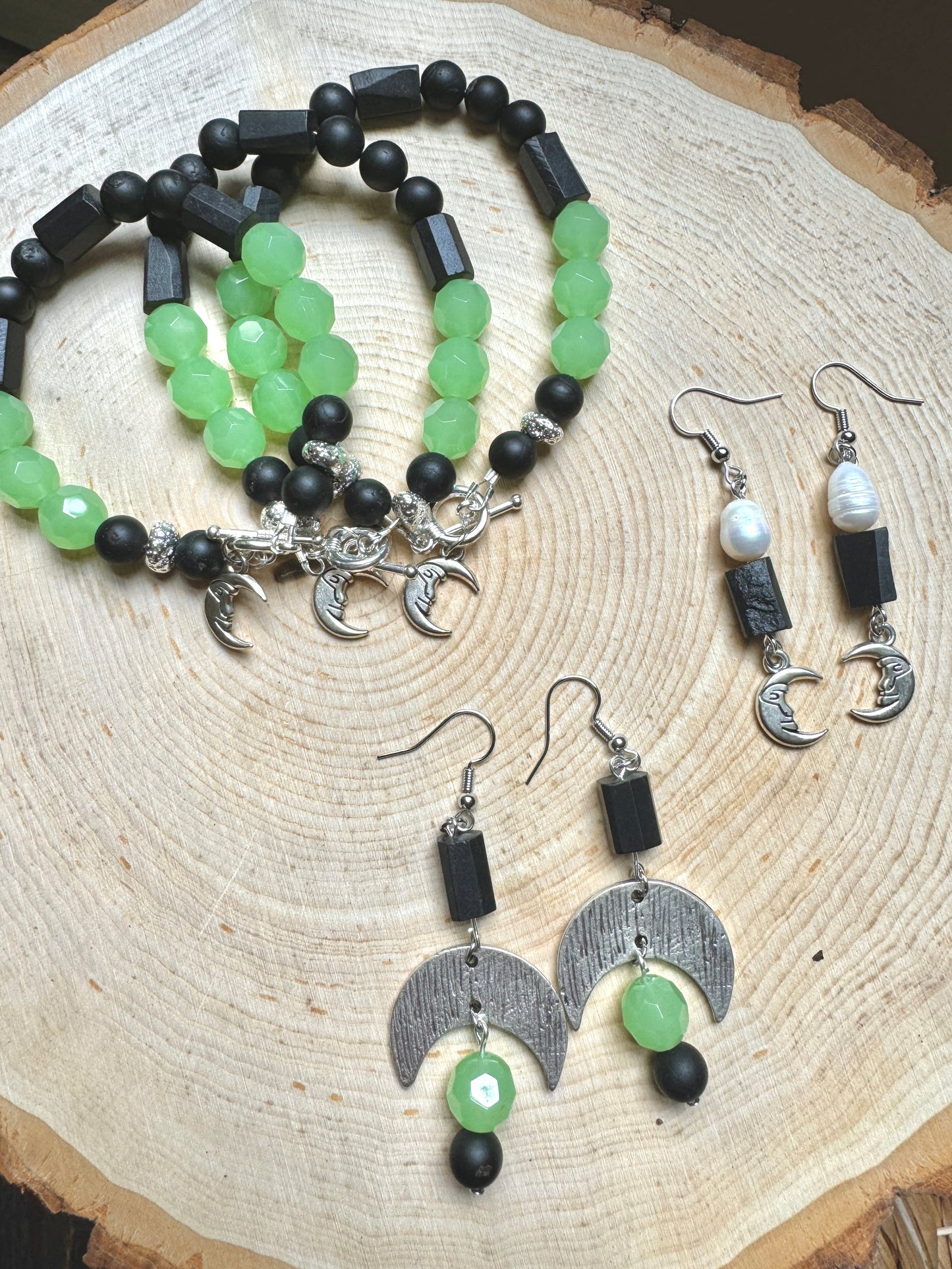 Sabrina Black Tourmaline Earrings