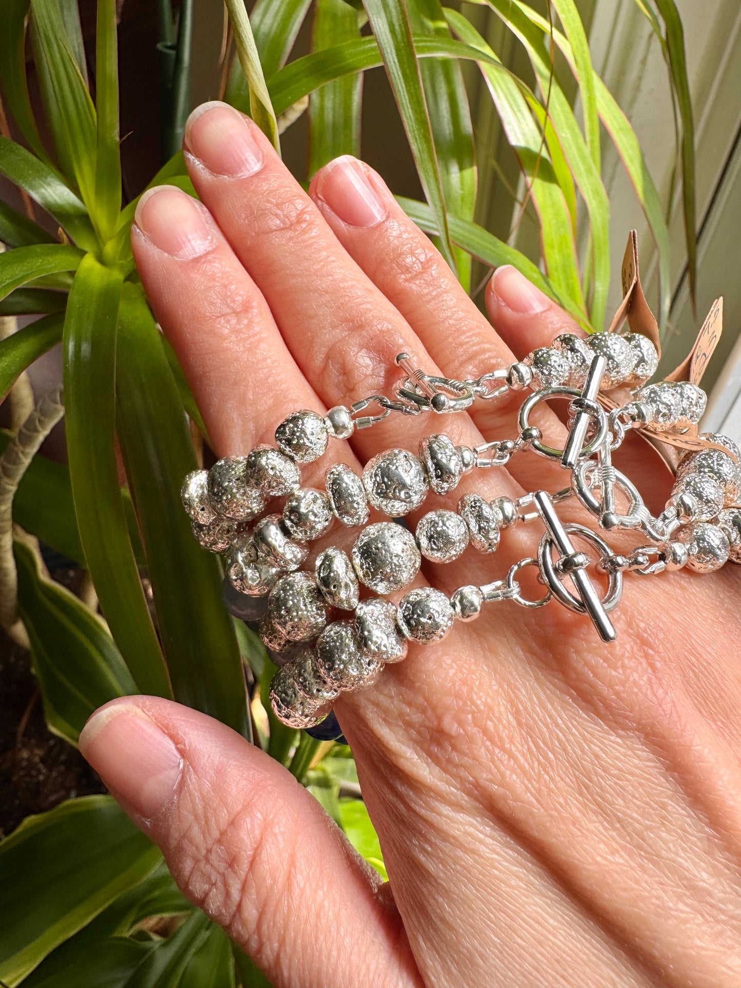 Blue Aventurine Toggle Bracelet