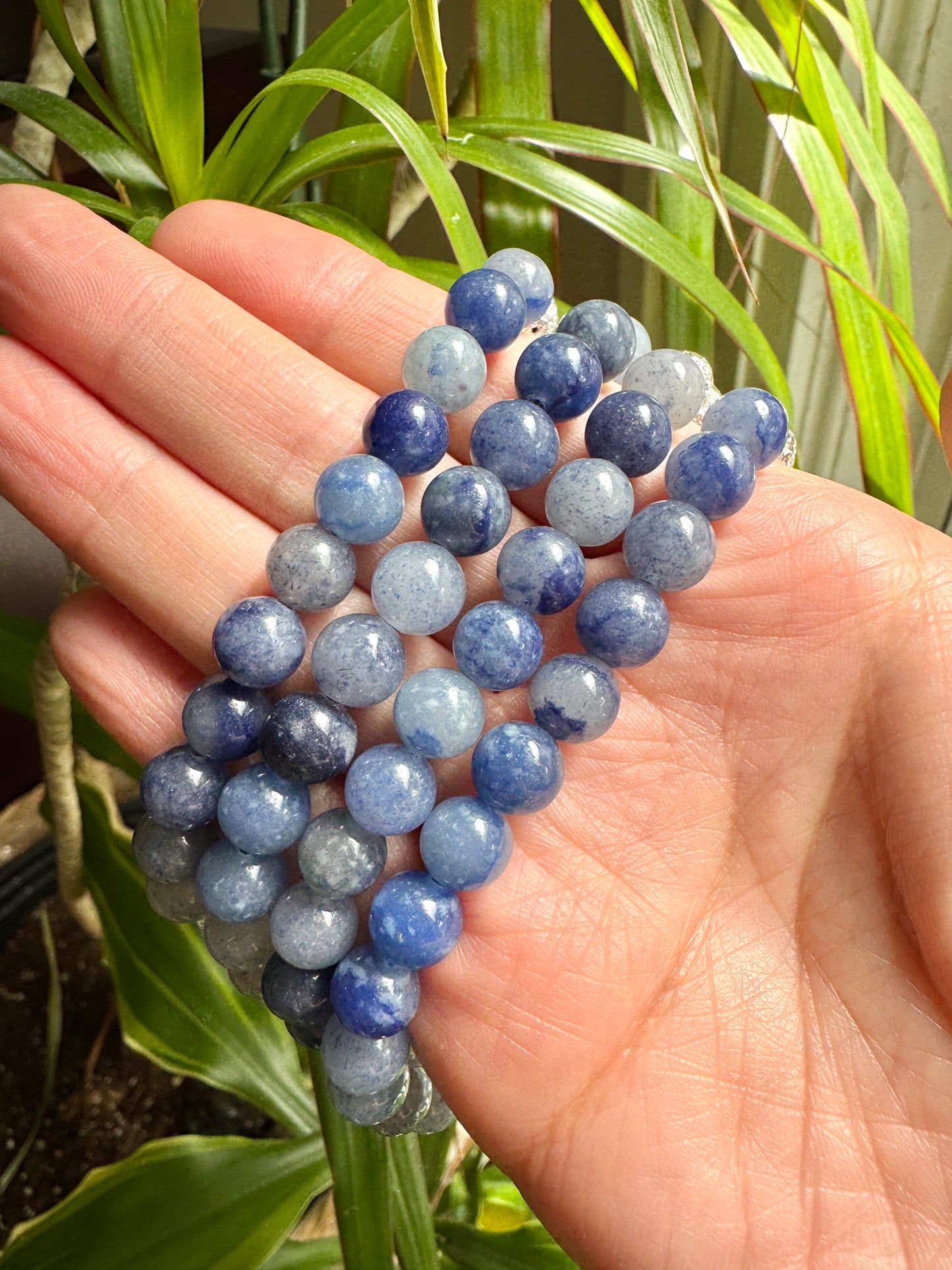 Blue Aventurine Toggle Bracelet
