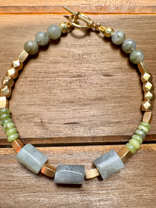Labradorite bracelet