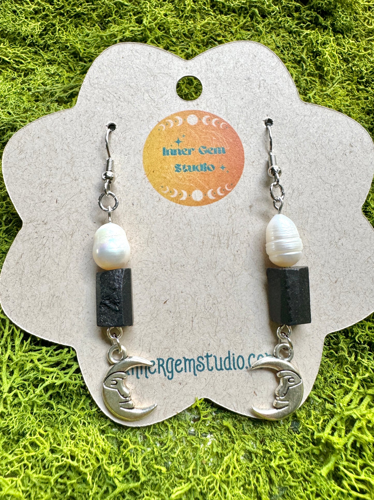 Sabrina Black Tourmaline Earrings